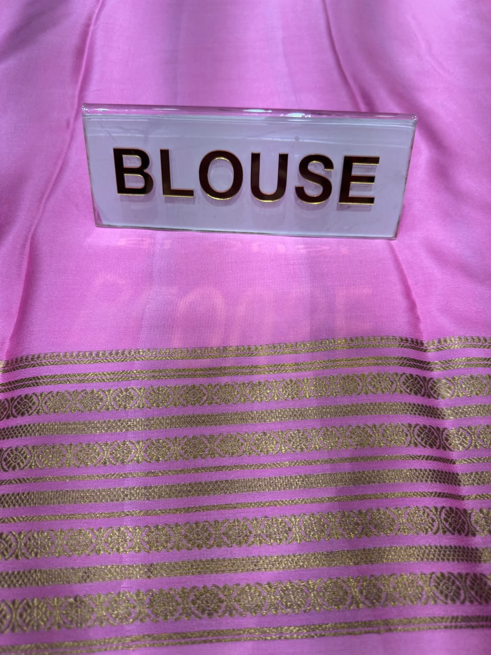 Pure Mysore Silk Saree.