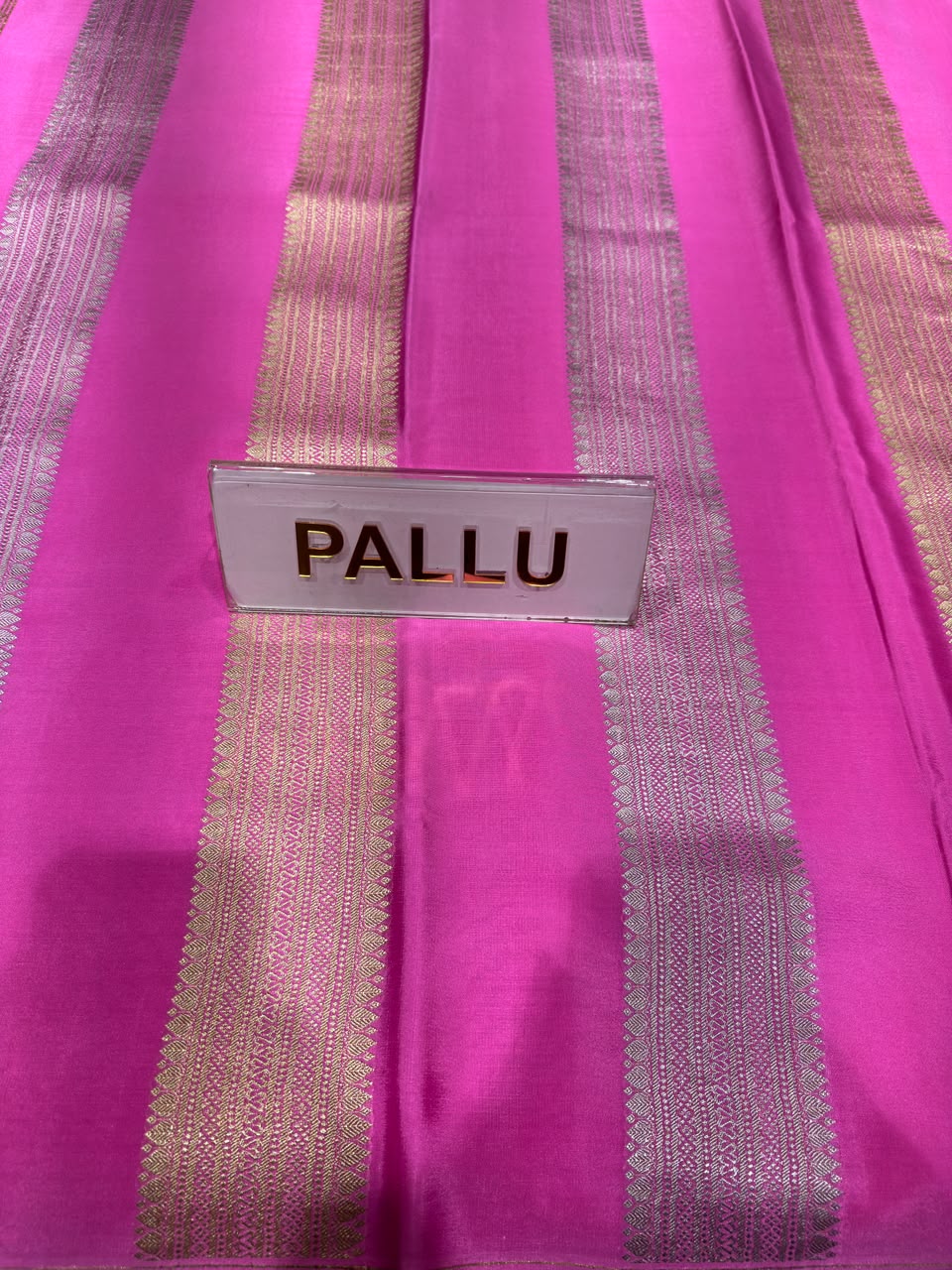 Pure Mysore Silk Saree.