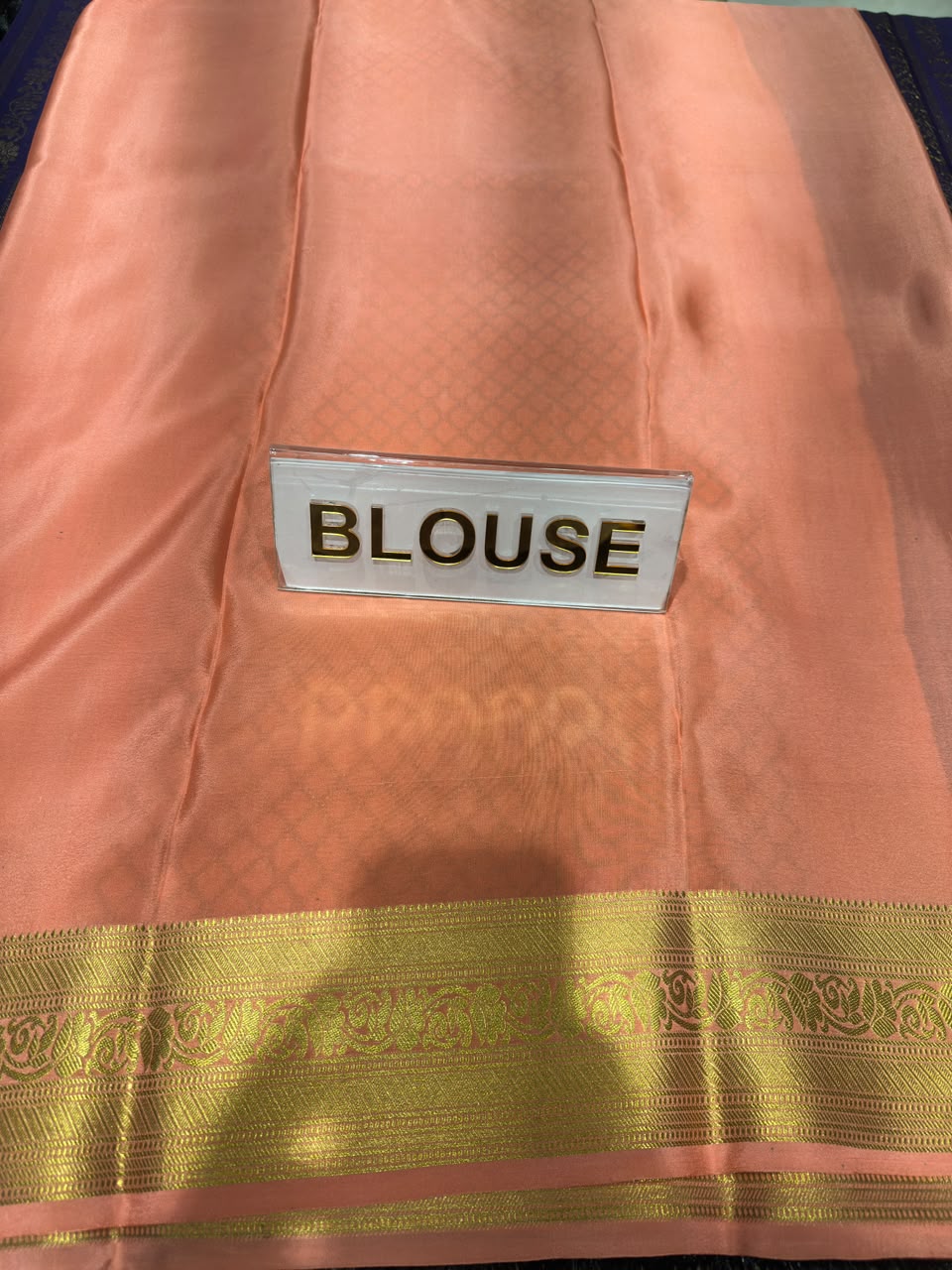 Pure Mysore Silk Saree.