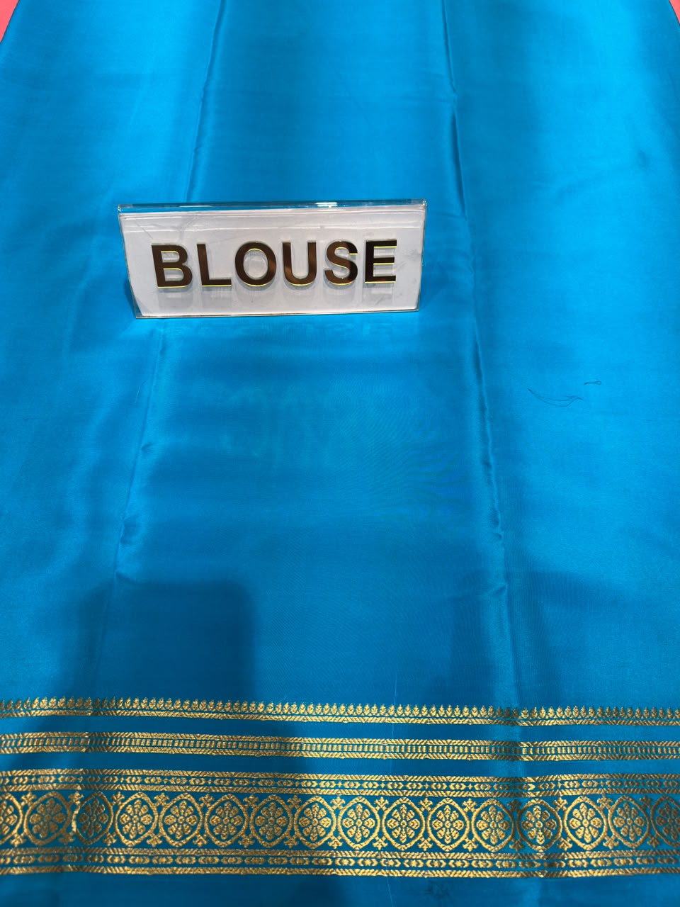 Pure Mysore Silk Saree.