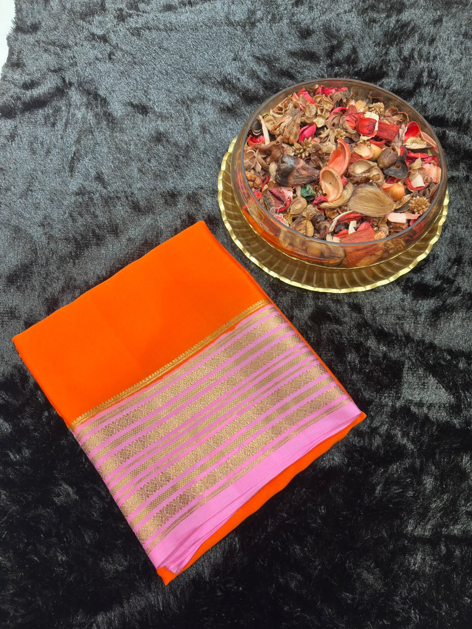 Pure Mysore Silk Saree.