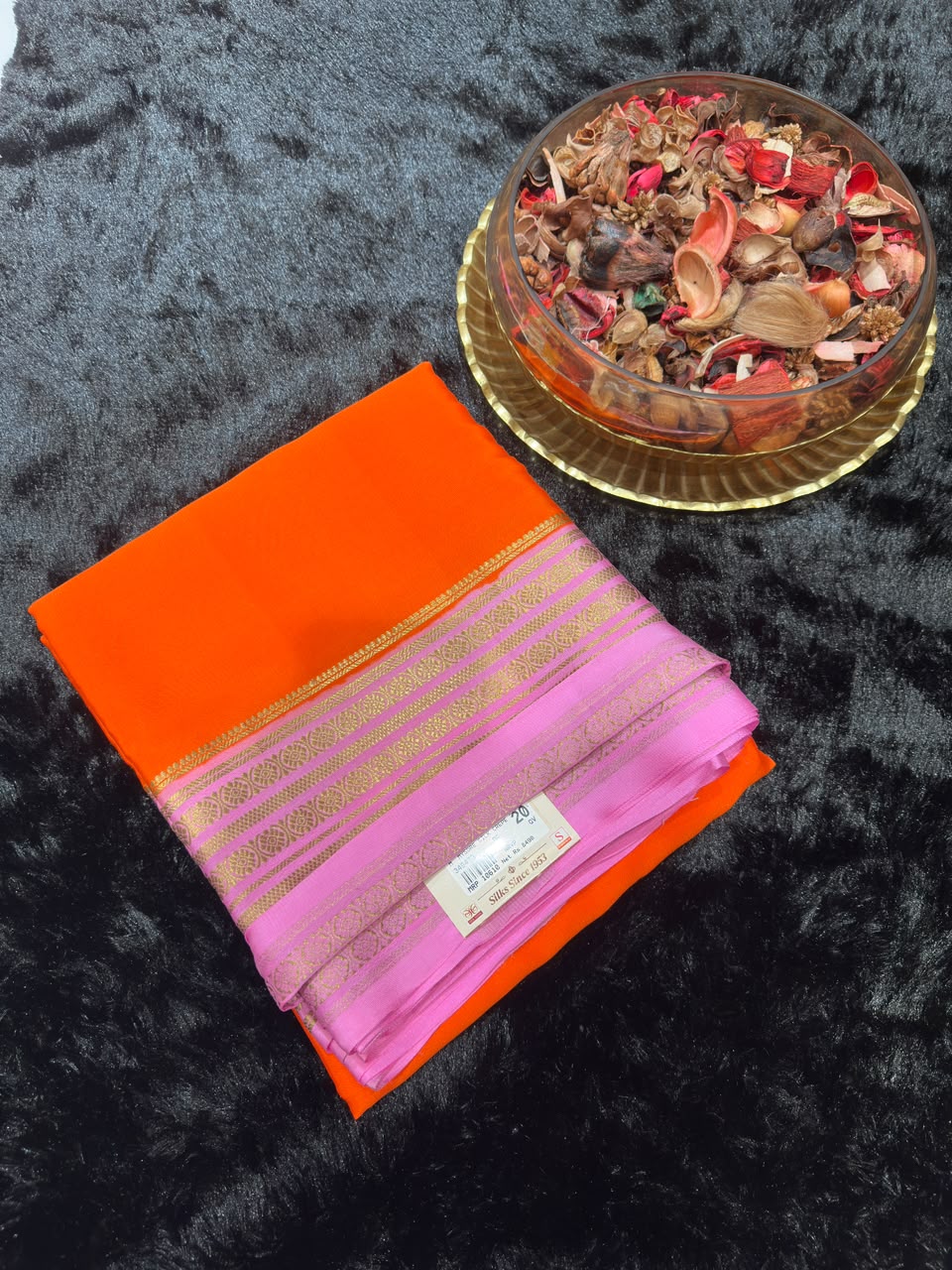 Pure Mysore Silk Saree.