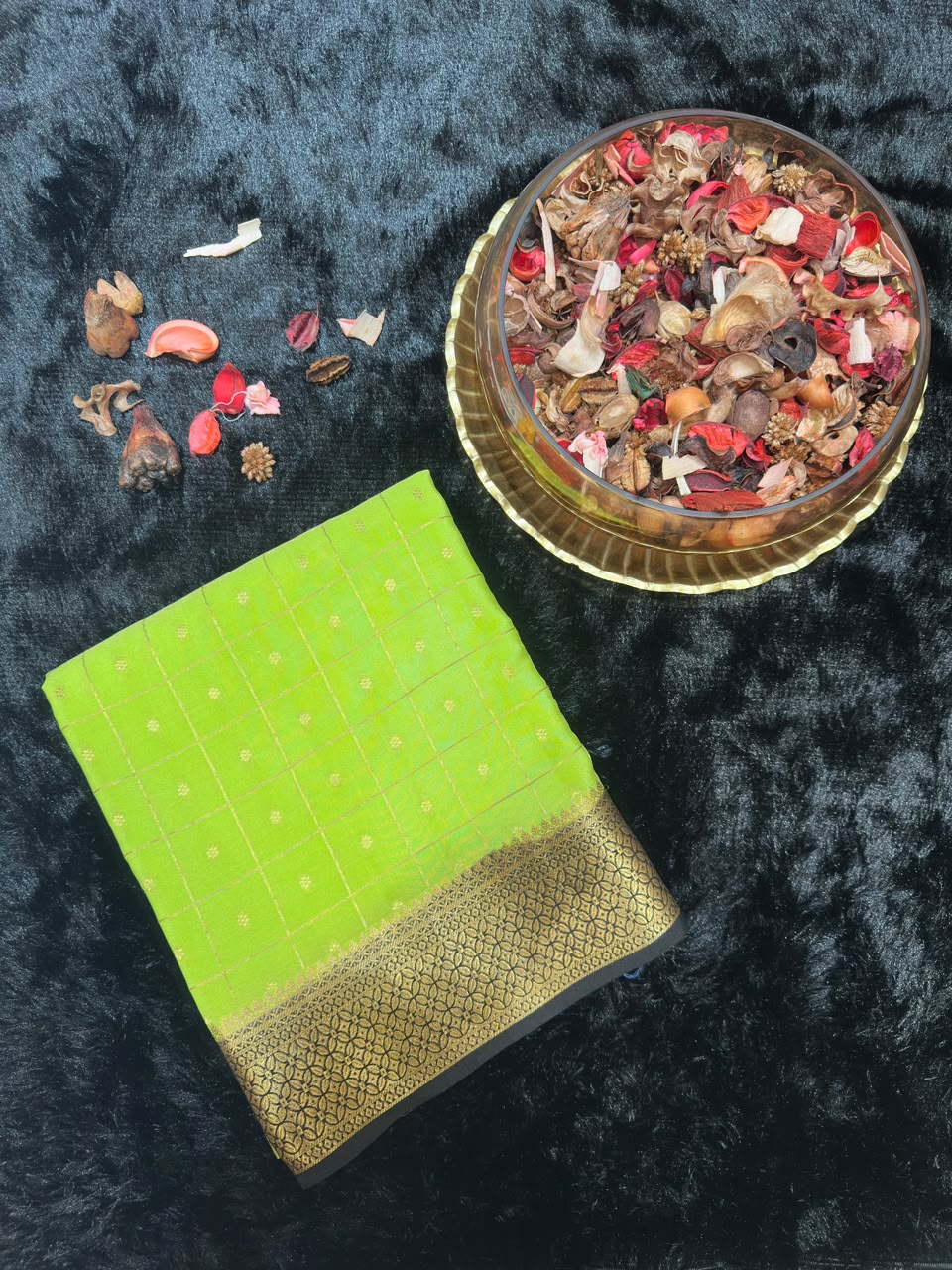 Pure Mysore Silk Saree.