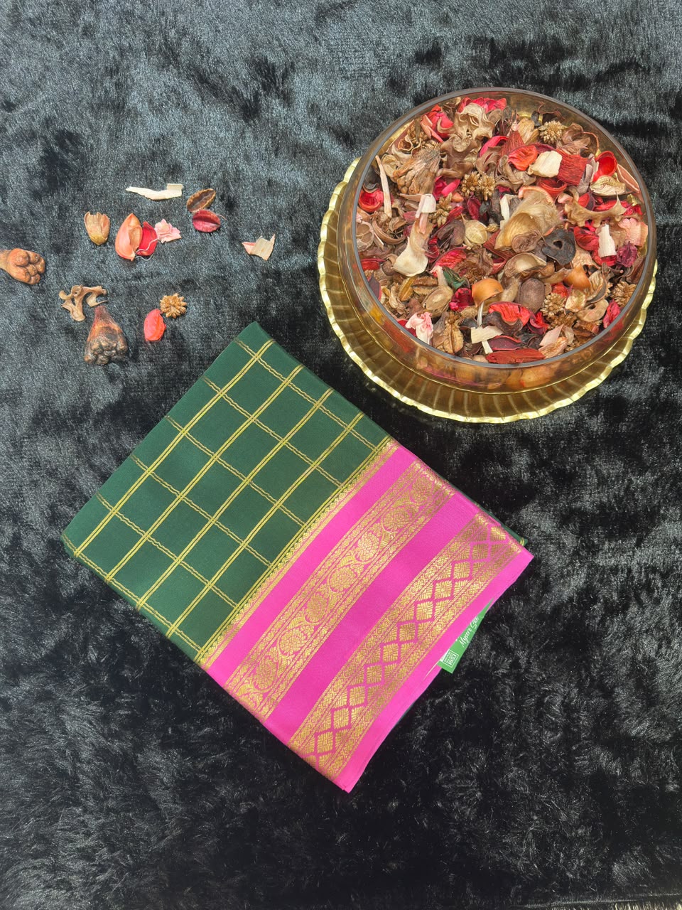 Pure Mysore Silk Saree.