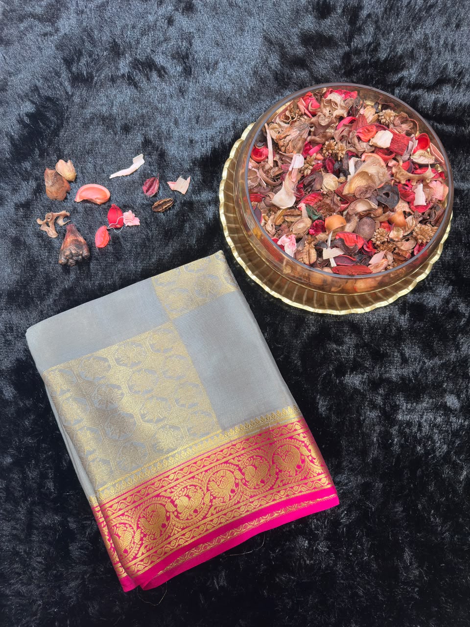 Pure Mysore Silk Saree.