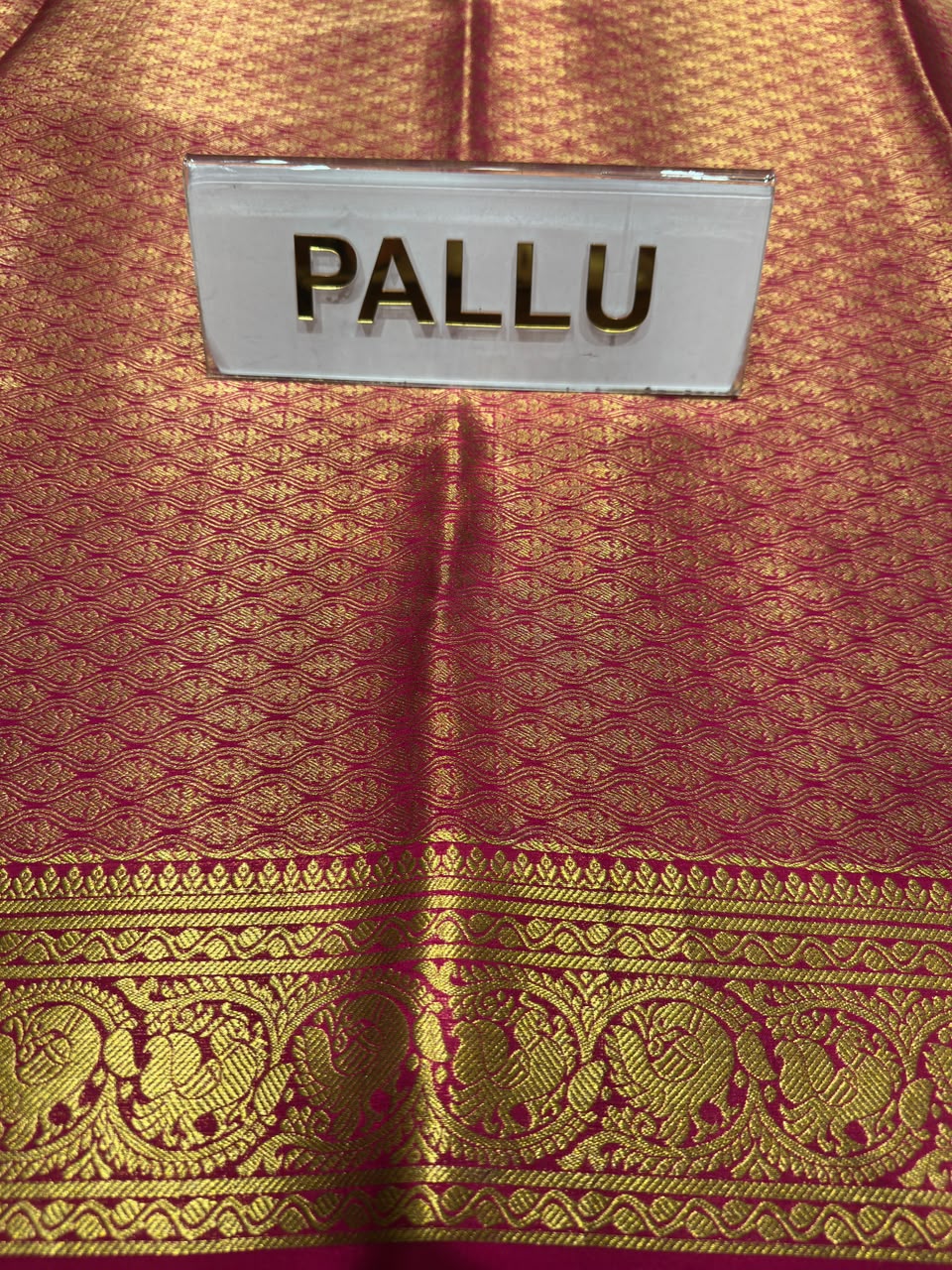 Pure Mysore Silk Saree.