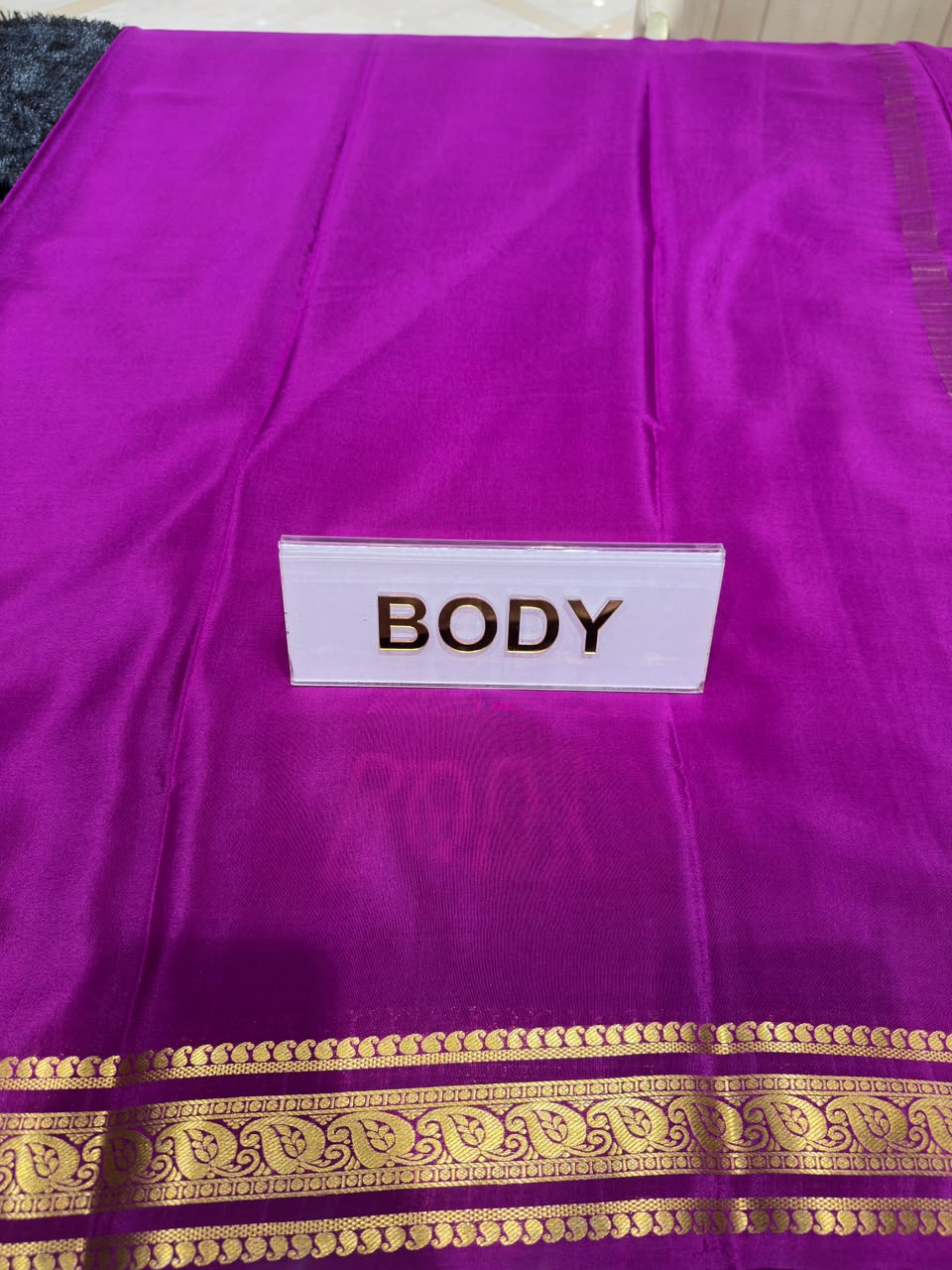 Pure Mysore Silk Saree.