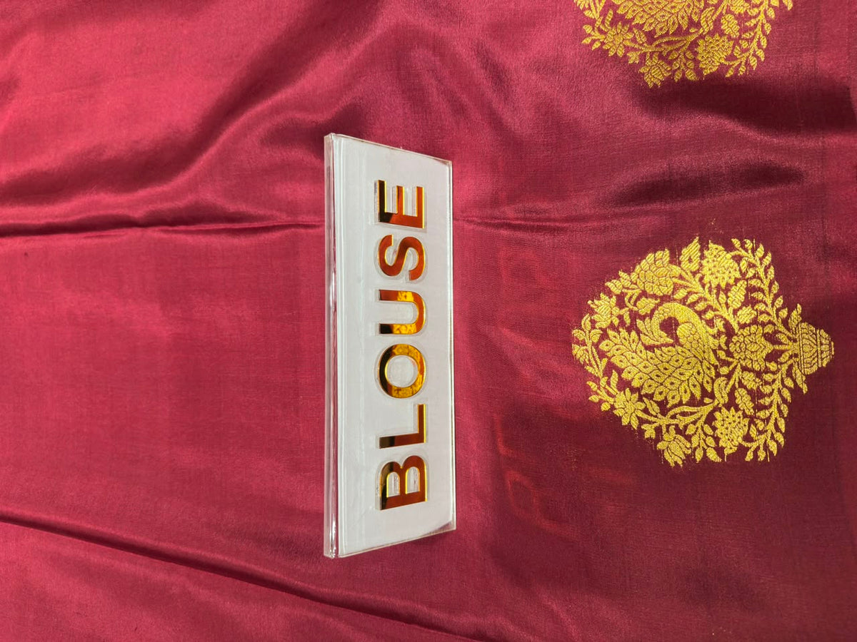 Pure Mysore Silk Saree.