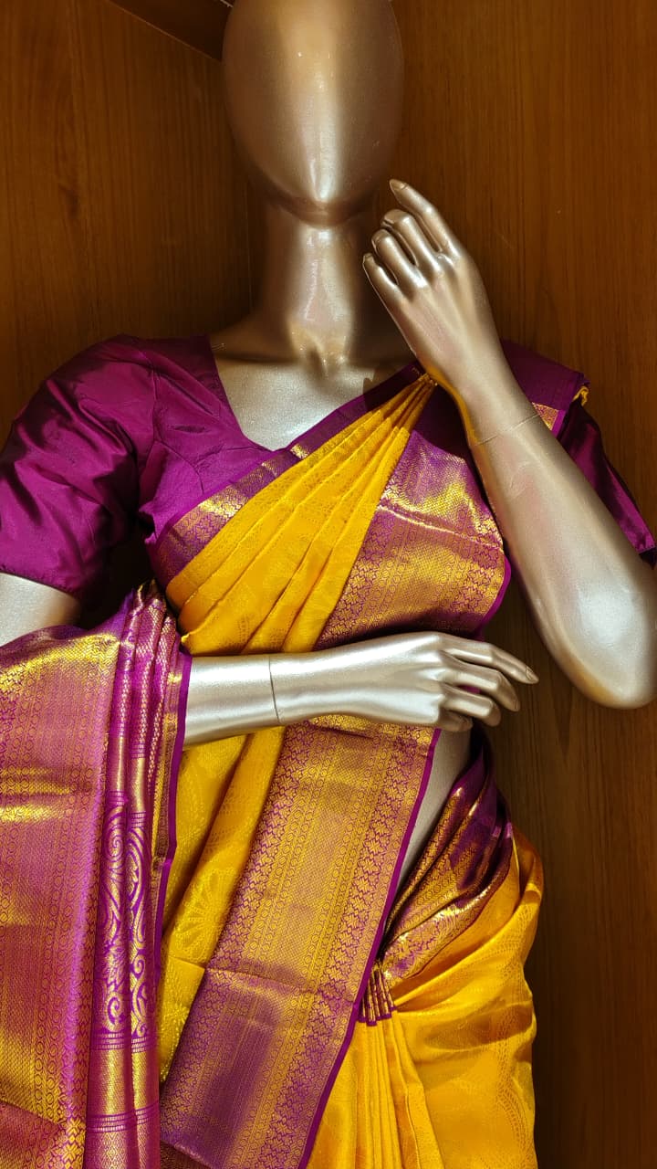 Pure Kanchipuram Silk Saree