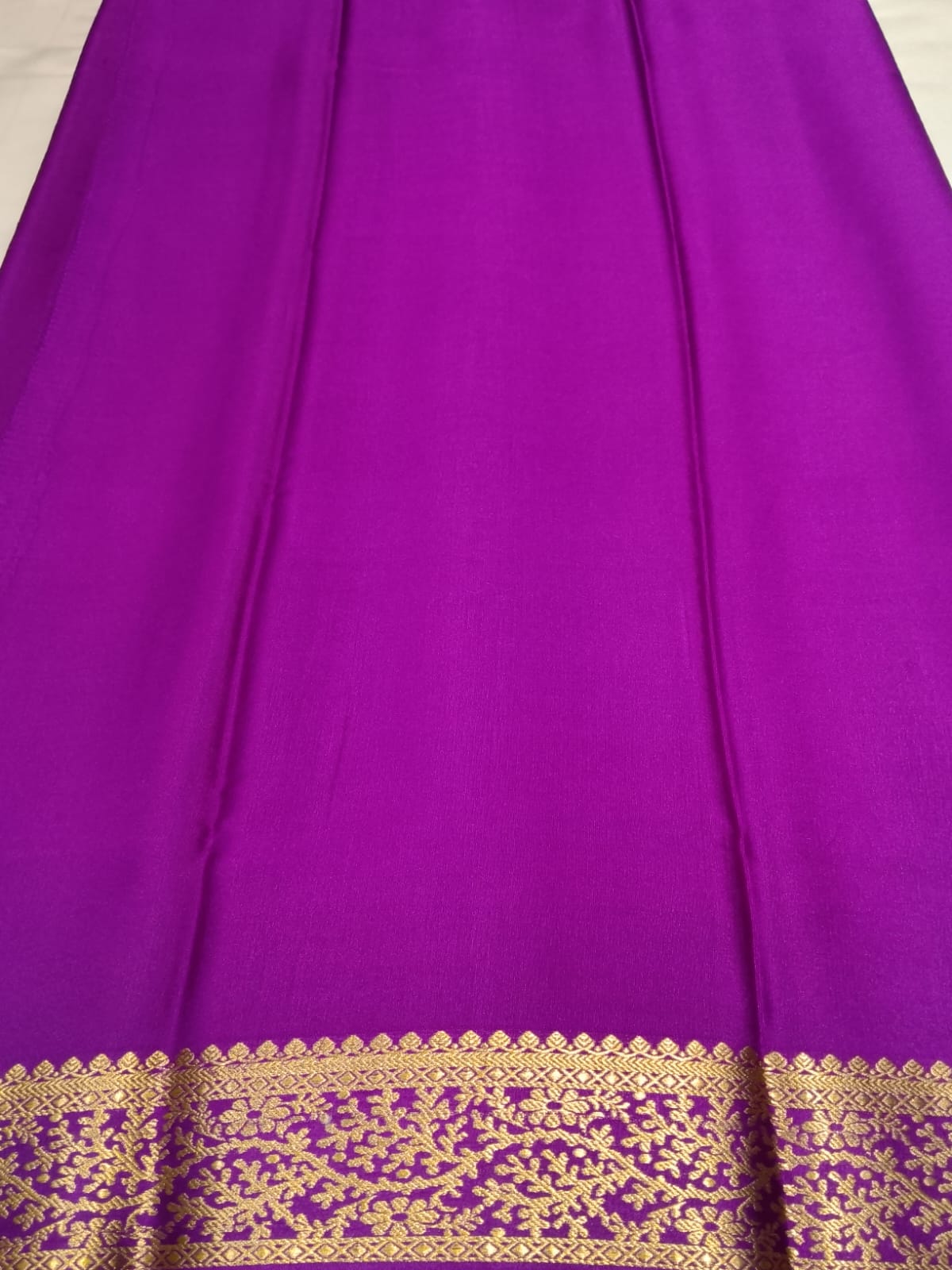 Pure Mysore Silk Saree.