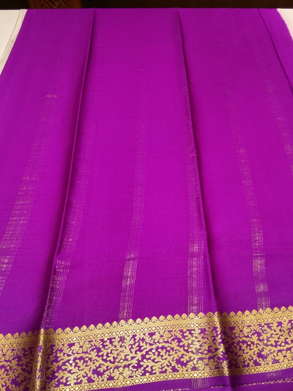 Pure Mysore Silk Saree.