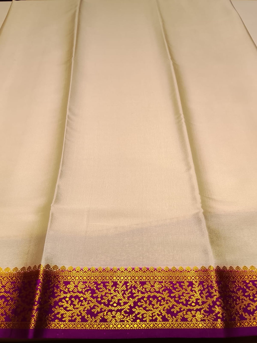 Pure Mysore Silk Saree.