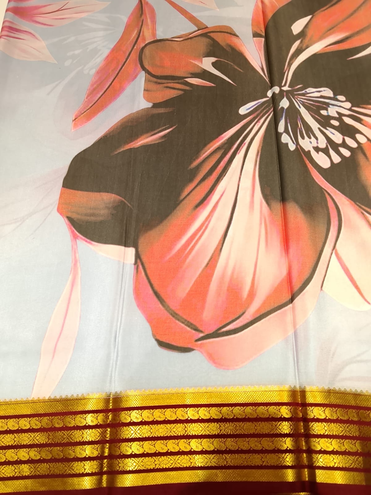 Pure Mysore Silk Saree.