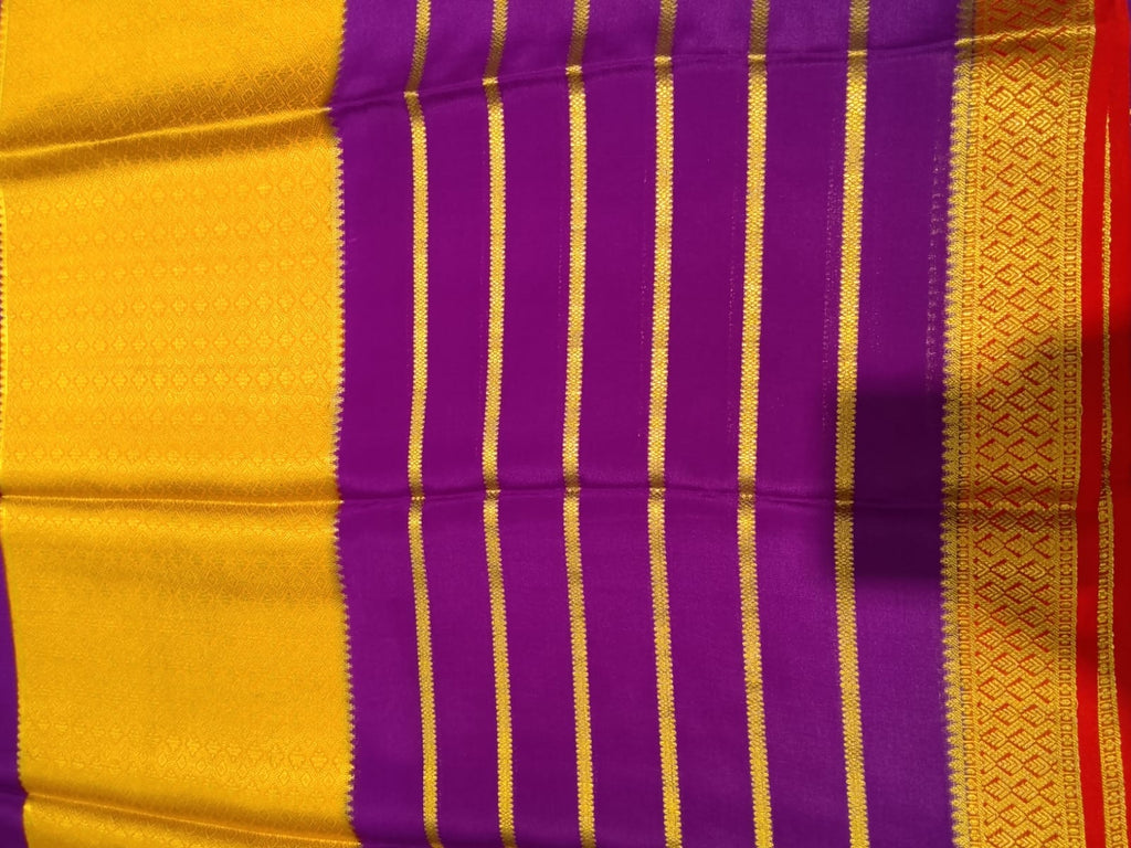 Pure Mysore Silk Saree.