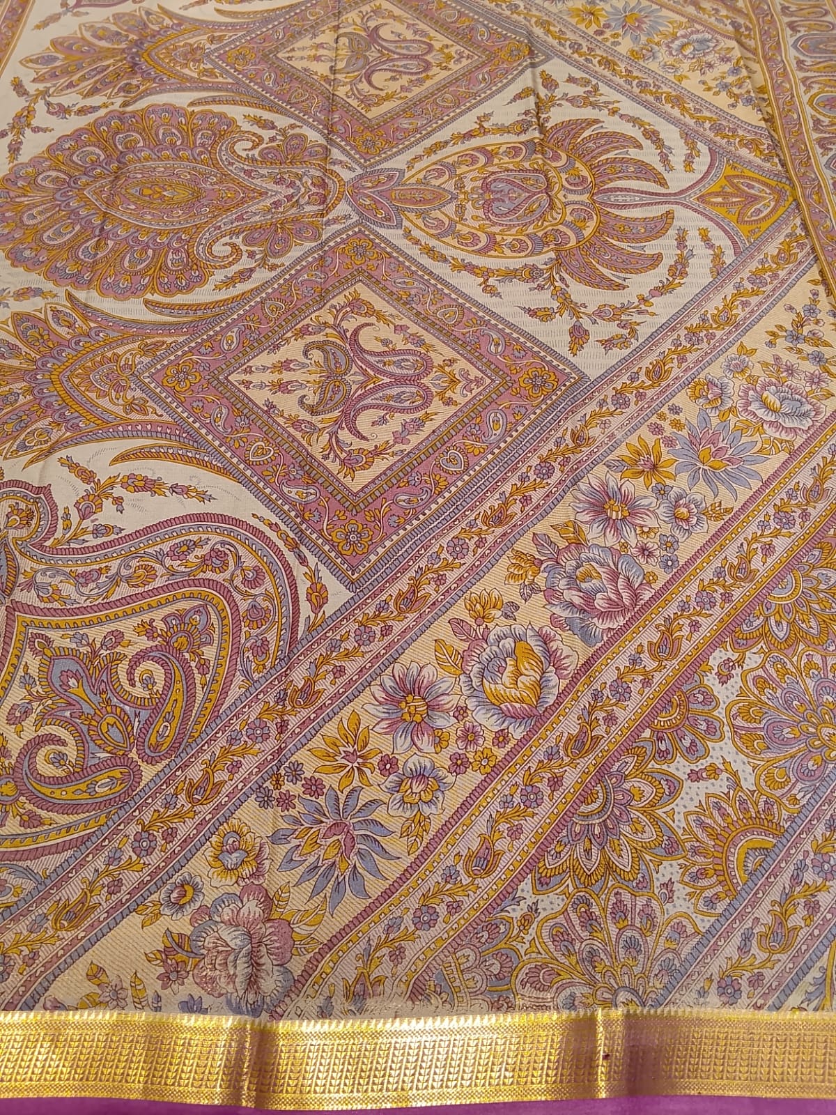 Pure Mysore Silk Saree.