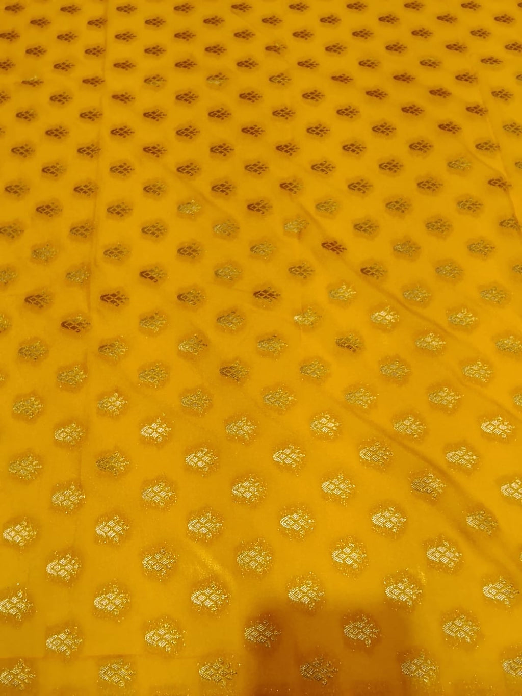 Semi Mysore Silk Saree.