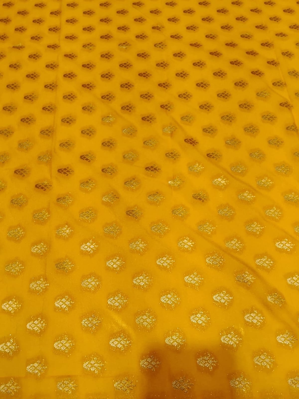 Semi Mysore Silk Saree.