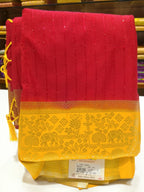 Semi Mysore Silk Saree.