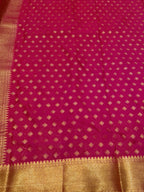 Semi Mysore Silk Saree.