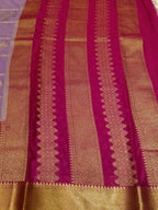 Semi Mysore Silk Saree.