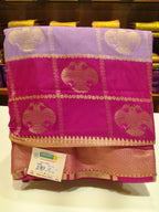 Semi Mysore Silk Saree.