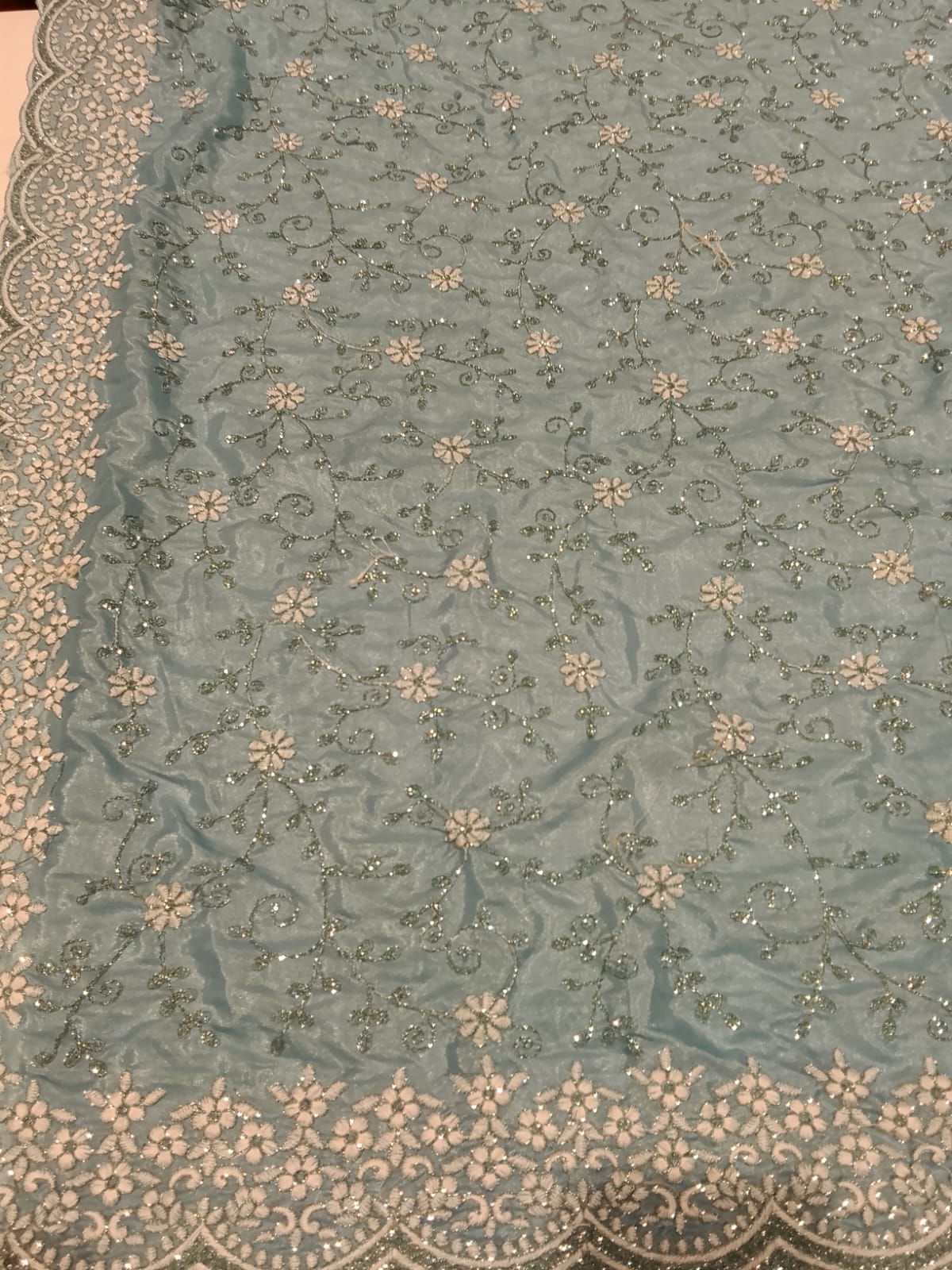 Embroidery Work Sarees