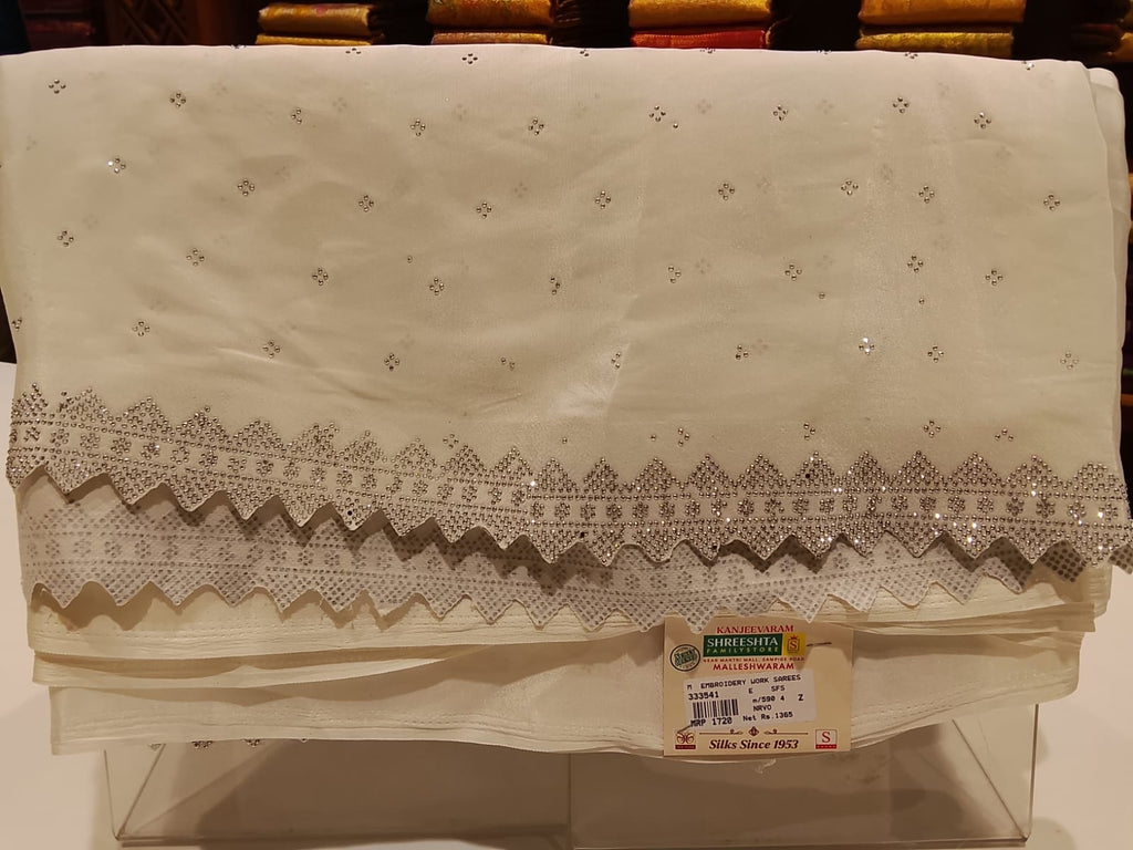 Embroidery Work Sarees