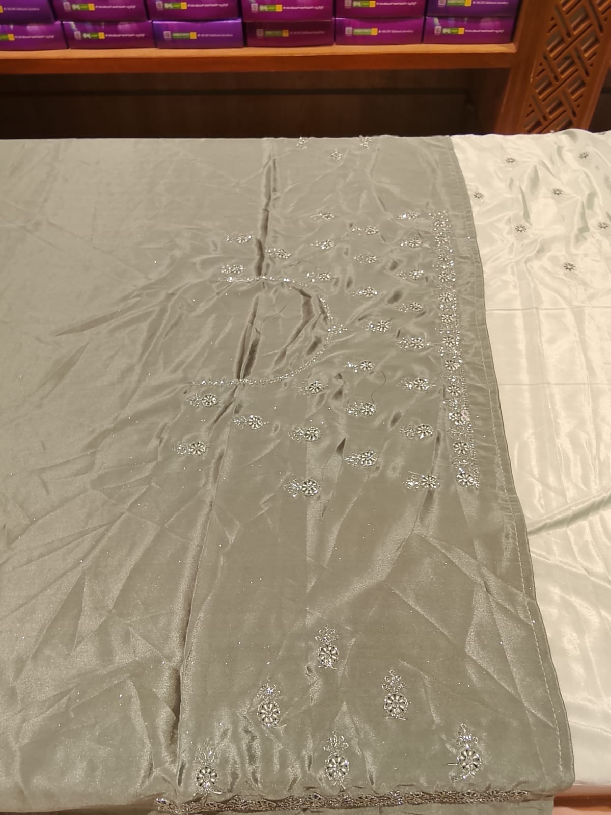 Embroidery Work Sarees