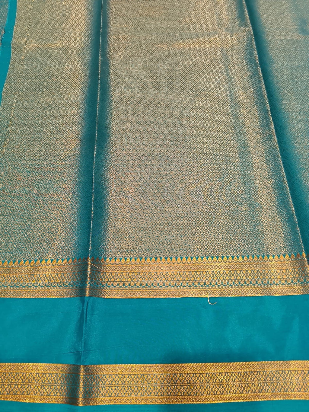 Semi Mysore Silk Saree.