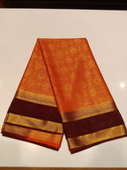 Semi Mysore Silk Saree.
