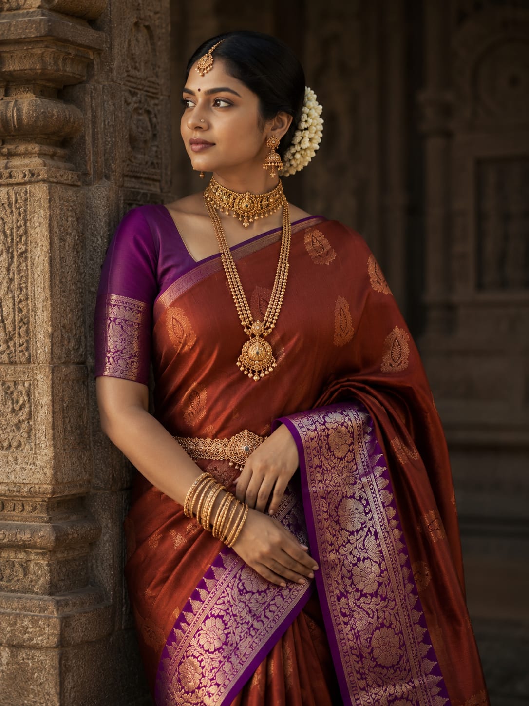 Half Silk Saree