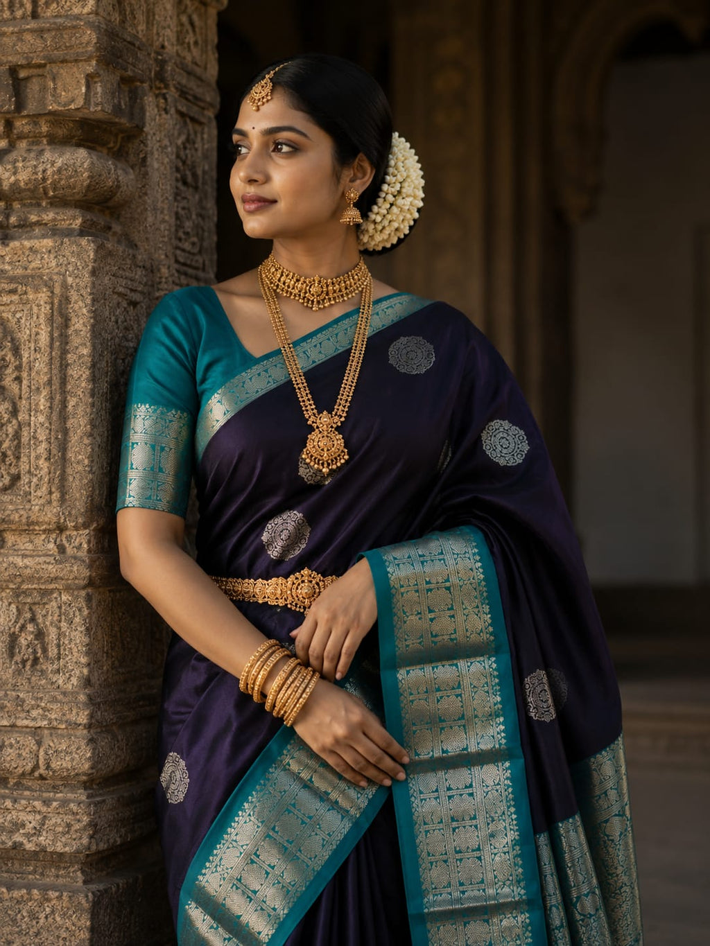 Half Silk Saree