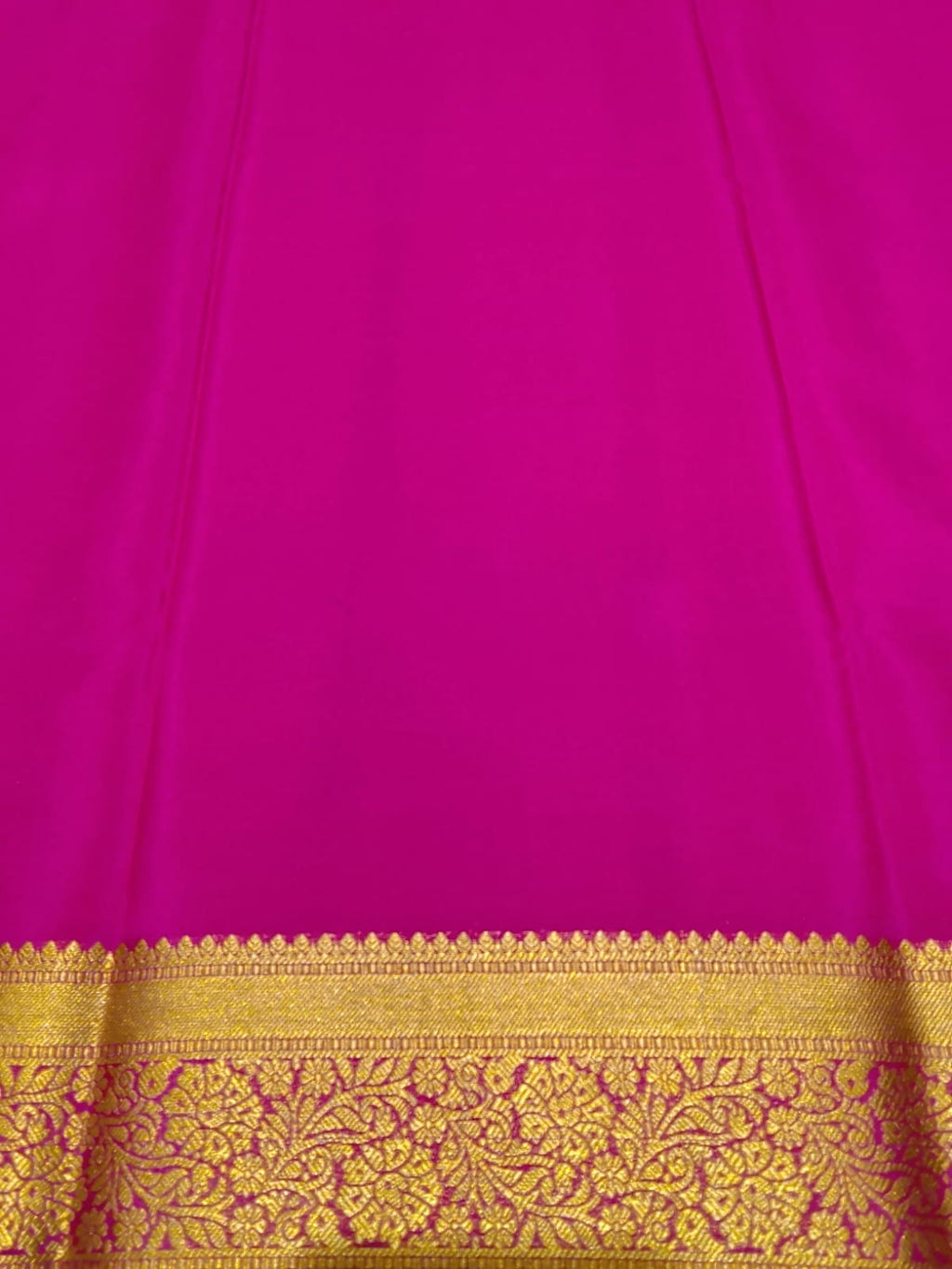 Pure Mysore Silk Saree.