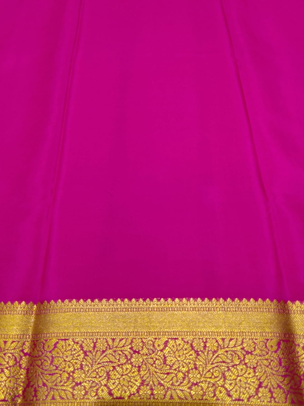 Pure Mysore Silk Saree.