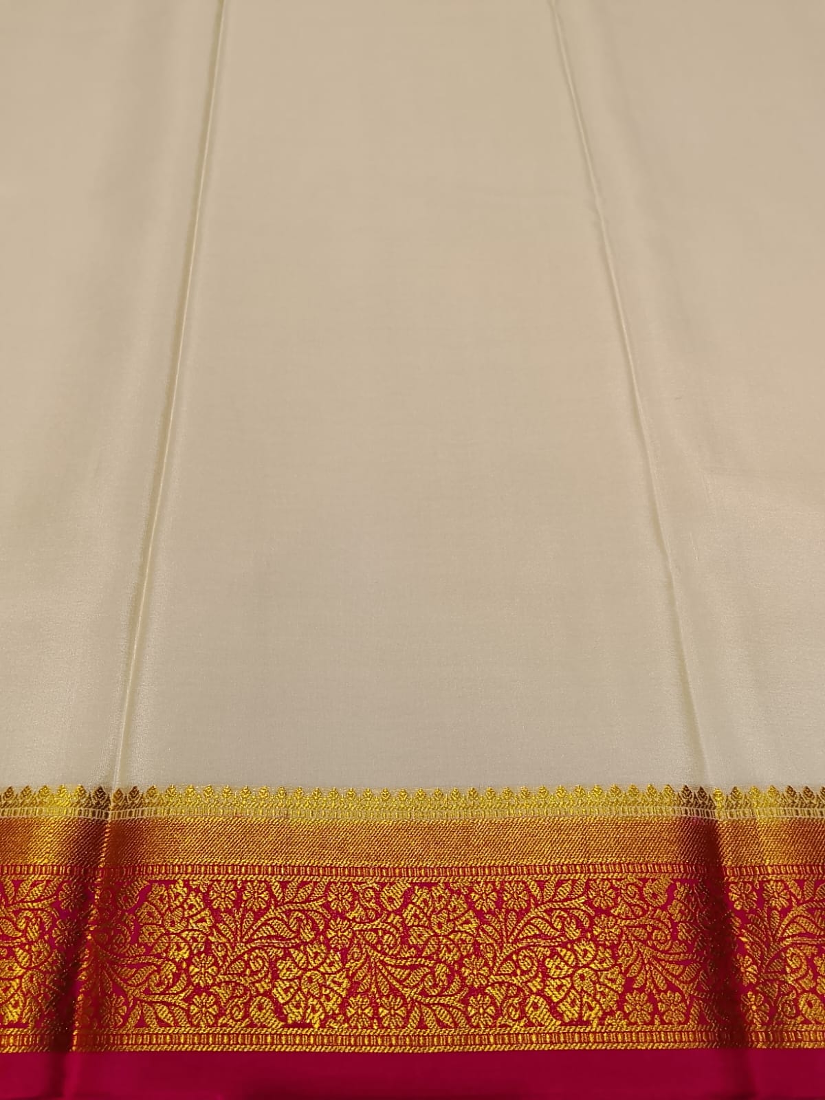 Pure Mysore Silk Saree.