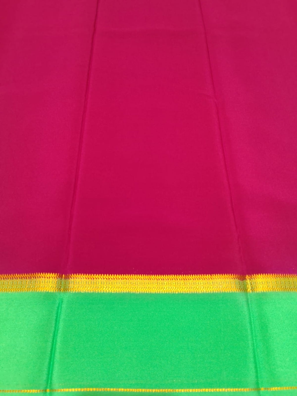Pure Mysore Silk Saree.