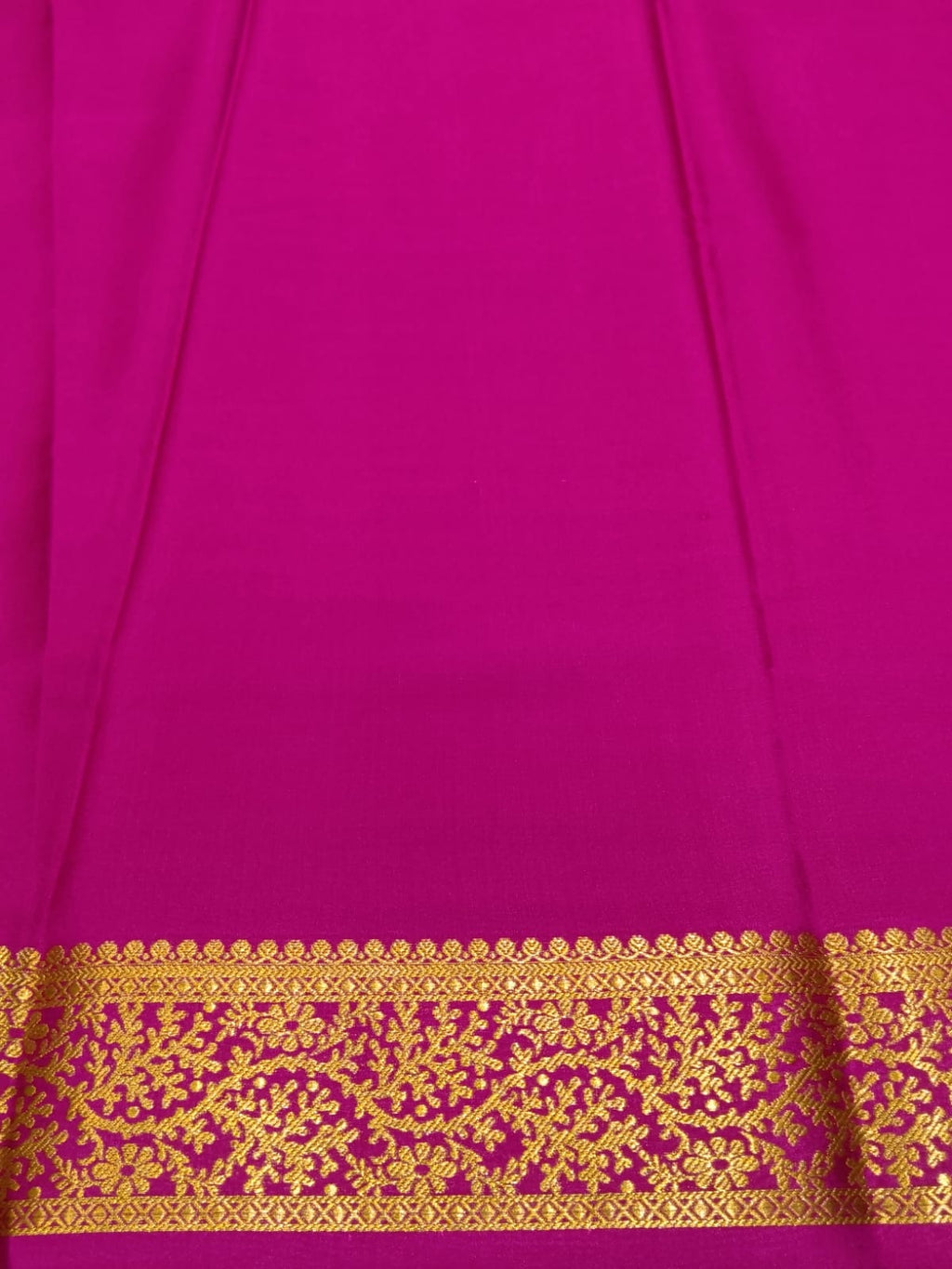 Pure Mysore Silk Saree.