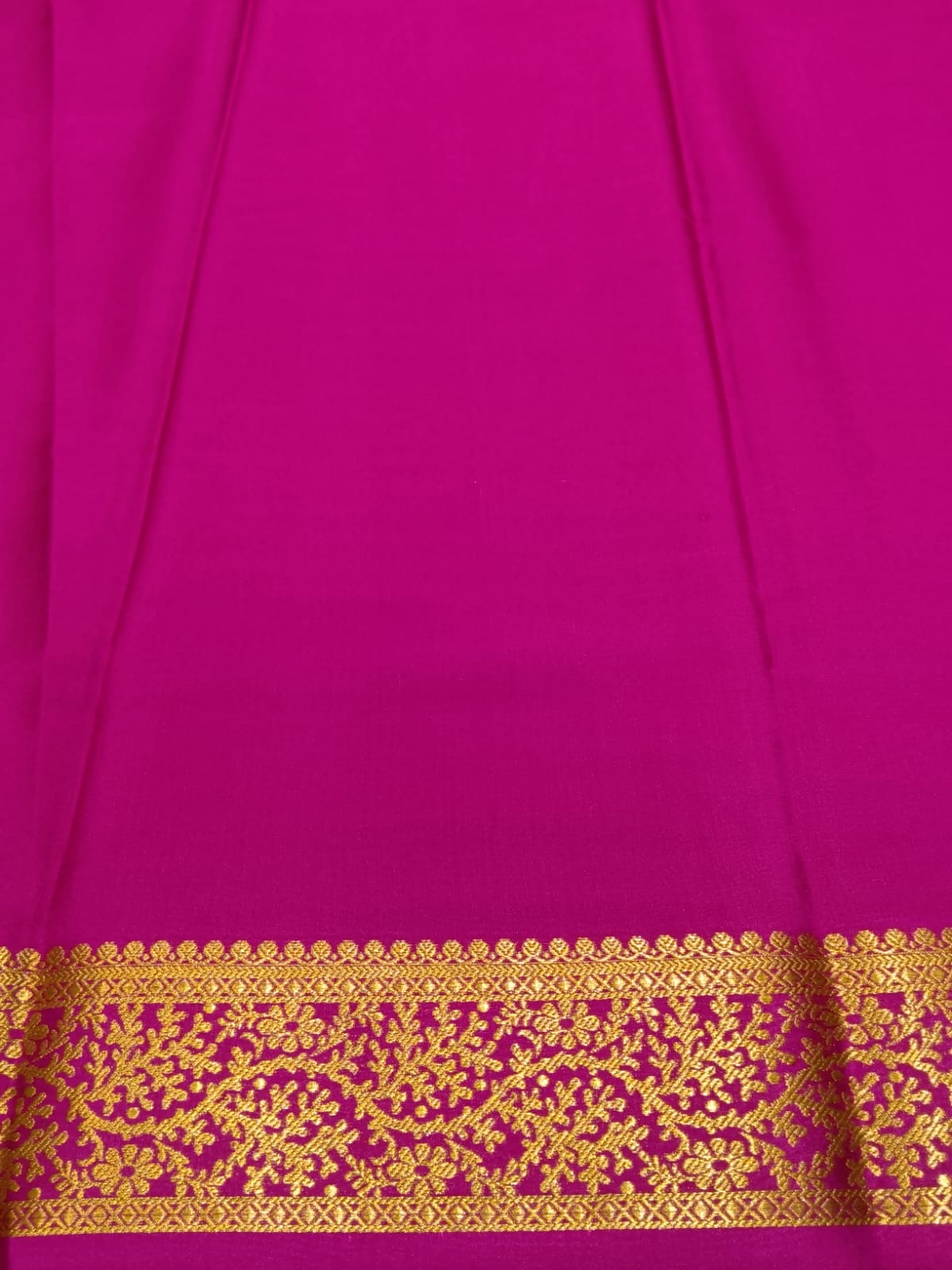 Pure Mysore Silk Saree.