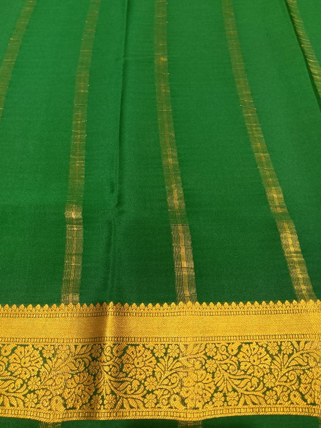 Pure Mysore Silk Saree.