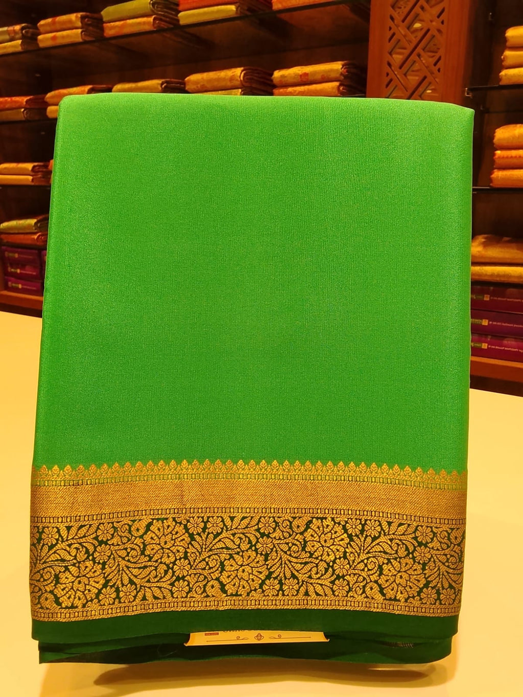 Pure Mysore Silk Saree.