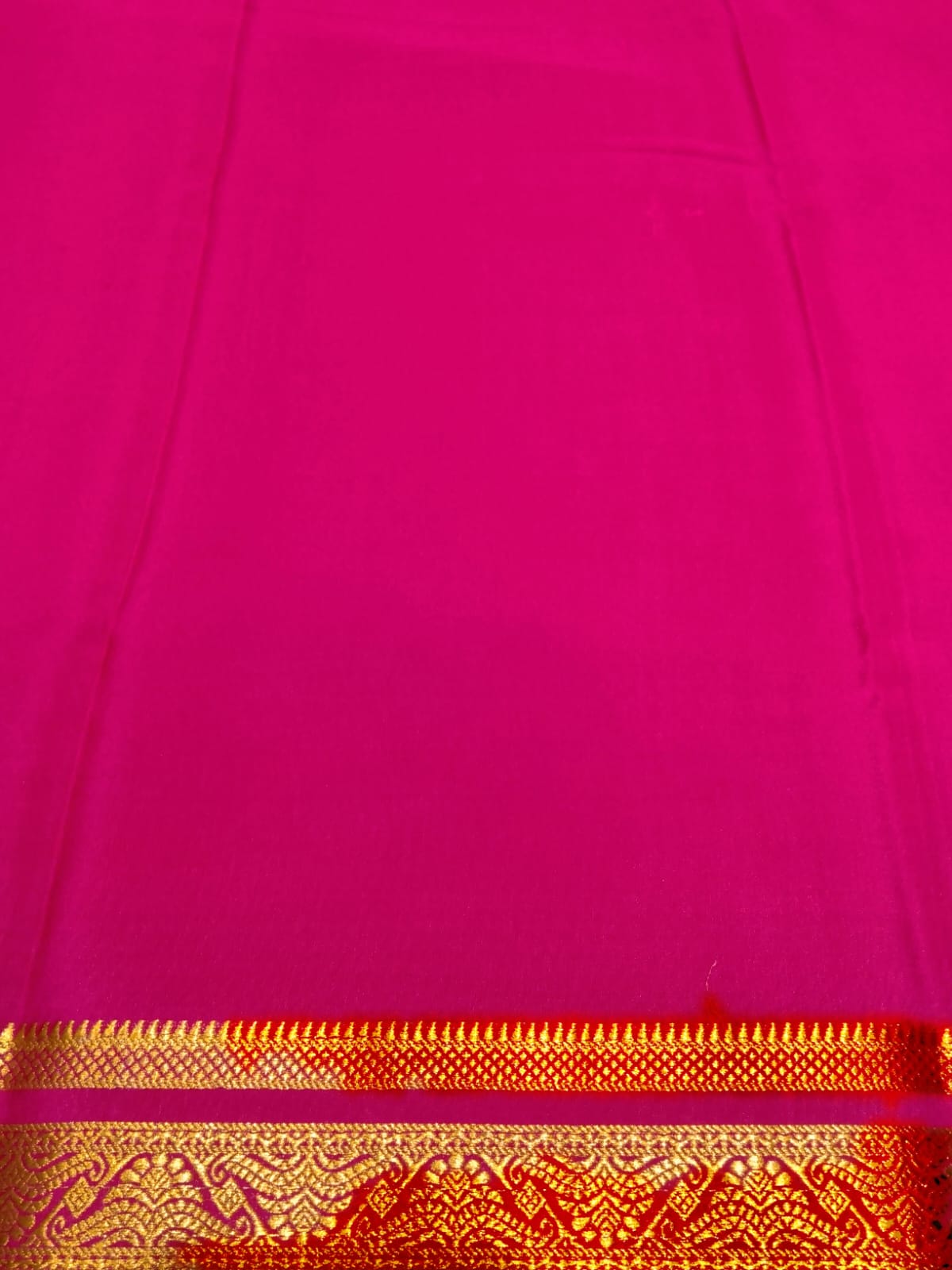 Pure Mysore Silk Saree.