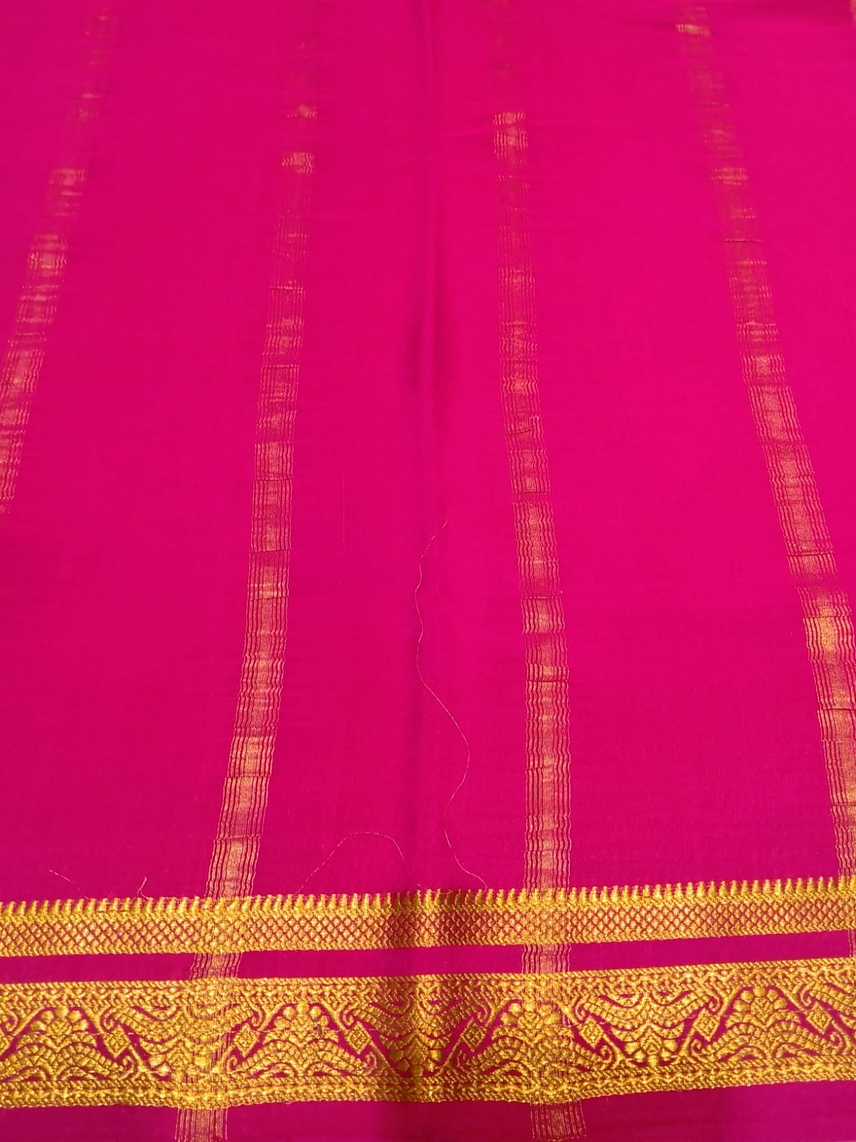 Pure Mysore Silk Saree.