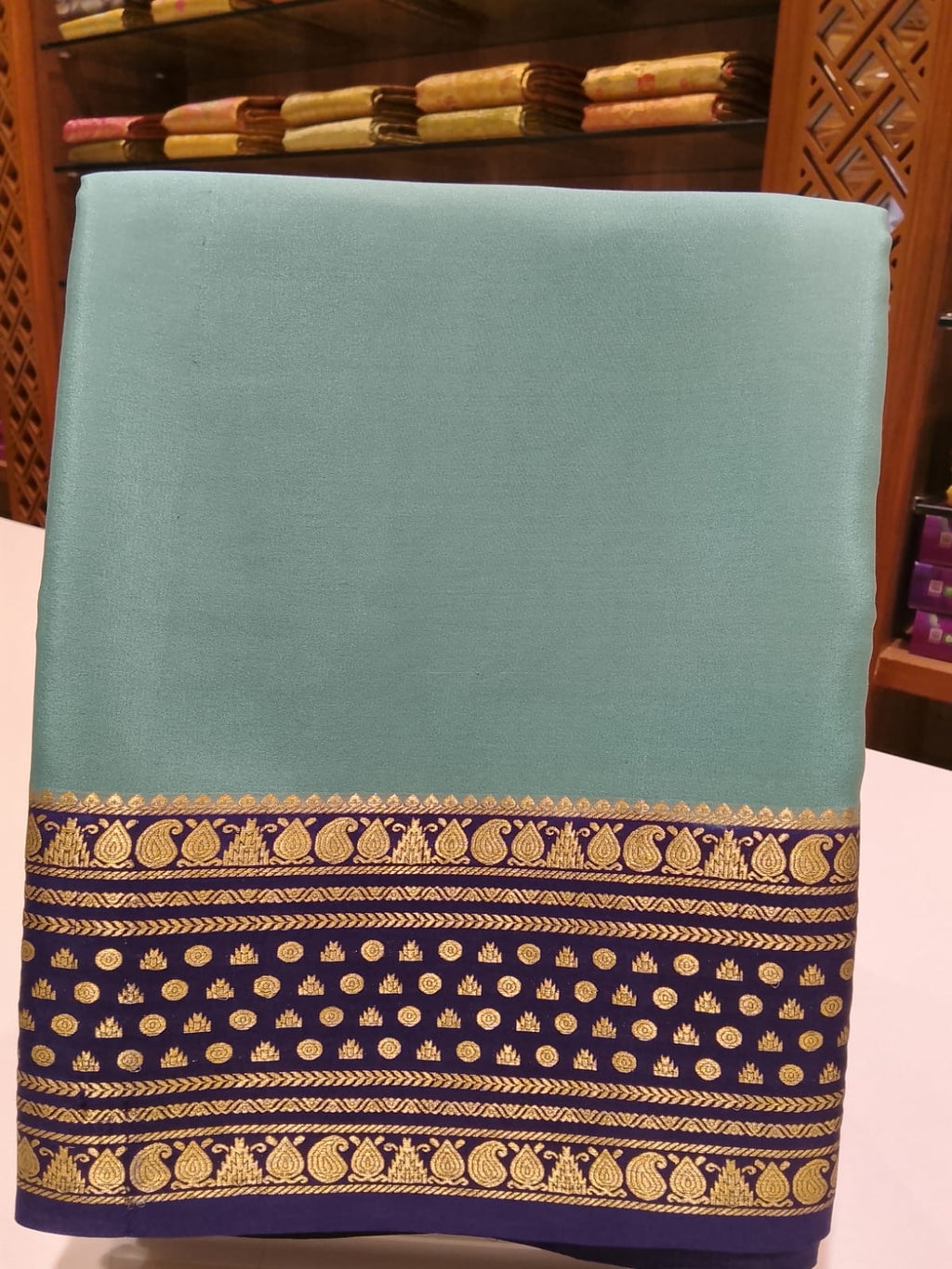 Pure Mysore Silk Saree.