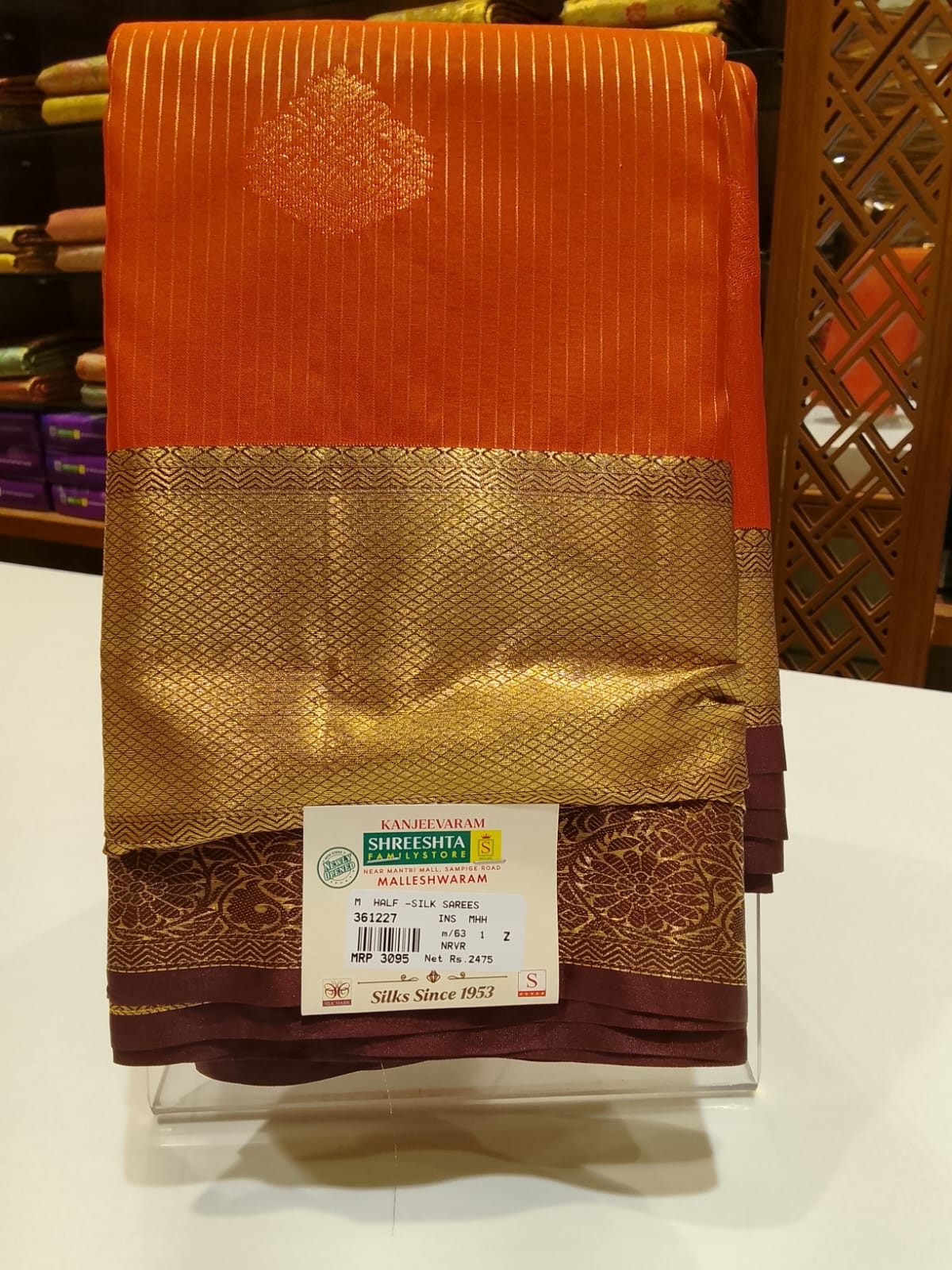 Half Silk Saree