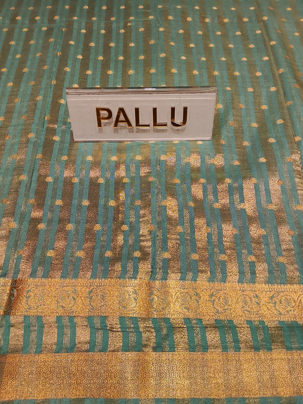 Semi Mysore Silk Saree.