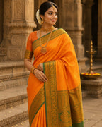 Half Silk Saree