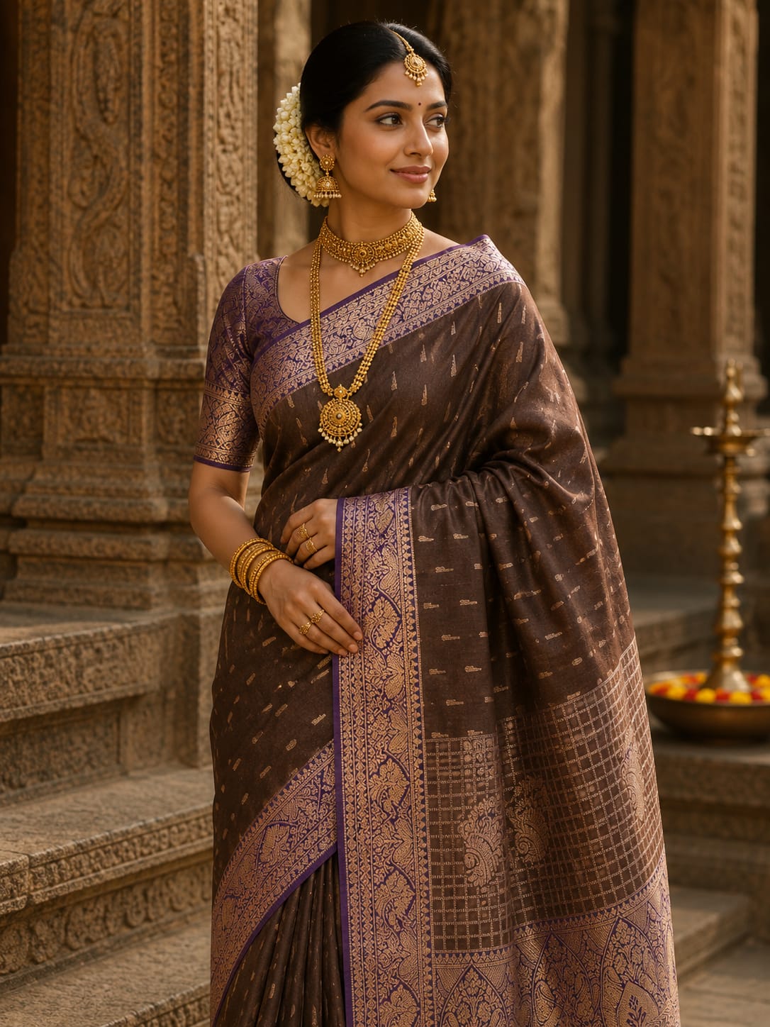 Half Silk Saree