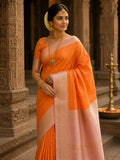 Half Silk Saree