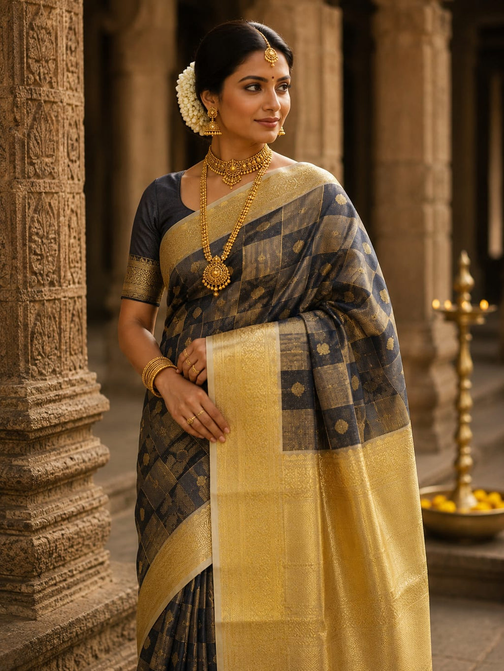 Half Silk Saree