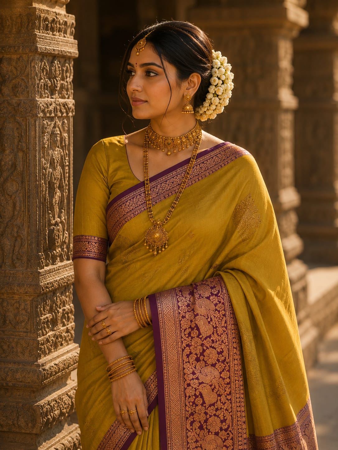 Pure Kanchipuram Silk Saree